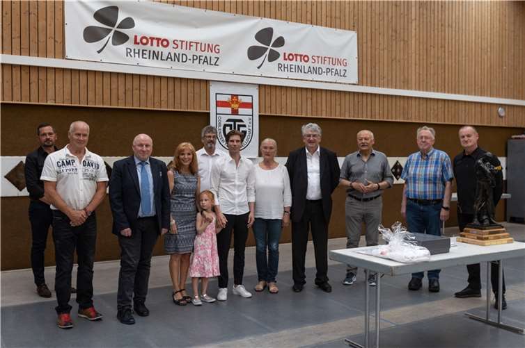 Peter Joppich bei seiner Verabschiedung durch die Coblenzer Turngesellschaft. Quelle: CTG