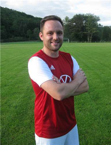 Peter Klein, frisch vermählt und auch auf dem Sportplatz schon wieder erfolgreich unterwegs. Foto: privat