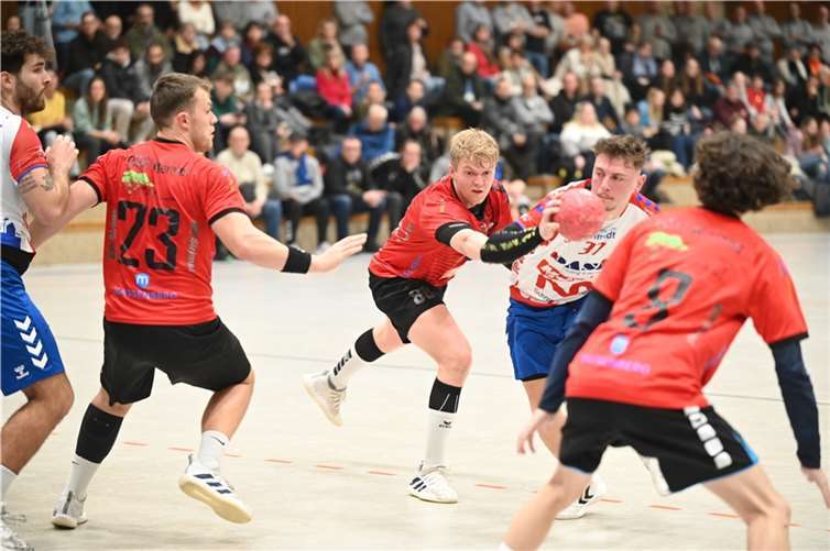 Peter Mittmann zeigte eine starke Leistung und erzielte sieben Treffer. Foto: Bernd Hunder