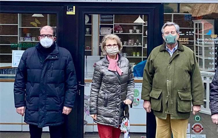 Peter Moskopp, Fürstin Gabriela und Fürst Alexander zu Sayn-Wittgenstein-Sayn.