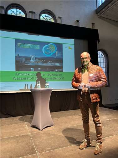 Peter Moskopp bei der Auftaktveranstaltung.  Foto: privat