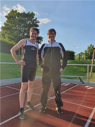 Peter Rübenach und Manuel Bläser. Foto: privat