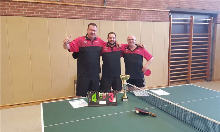 Peter "Socke" Reuter, Jürgen Löhr und Markus Surges. Privat