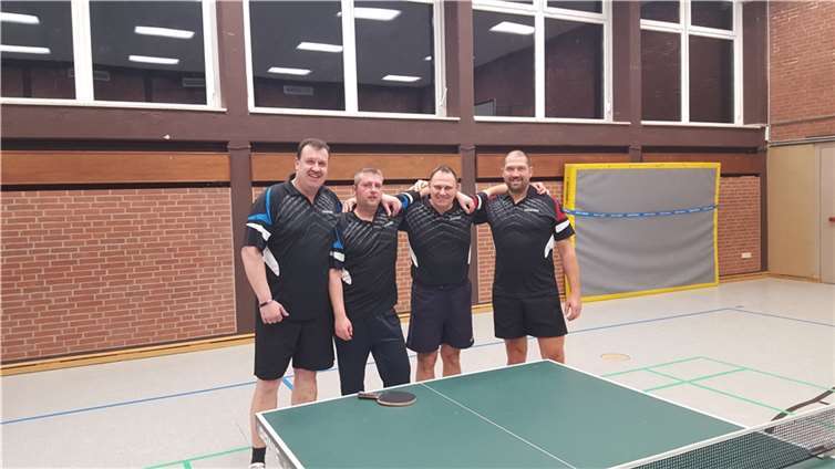 Peter „Socke“ Reuter, Matthias Hensen, Stephan Radermacher, Tom Krautscheid und Renè Tannert können zufrieden sein mit ihrer Leistung.privat