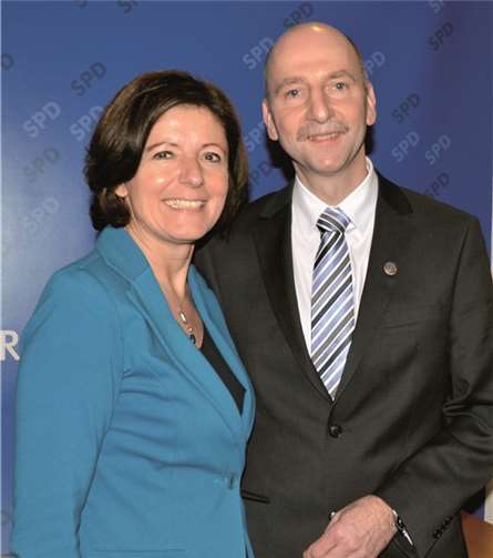 Peter Stäblein traf Ministerpräsidentin Malu Dreyer zu einem Gespräch über eine zukünftige politische Zusammenarbeit. privat