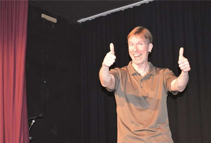 Peter Vollmer hatte offensichtlich den Nerv des Publikums getroffen. AB