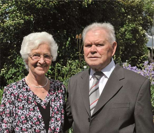 Peter und Maria Weingarz feiern am 2. Juni ihre Diamantene Hochzeit. -RÜ-