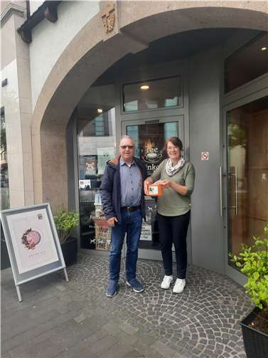Petra Gurk und Alfred Eich. Foto: Alfred Eich