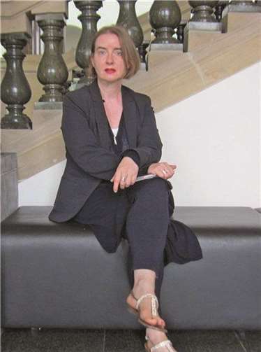 Petra Lötschert, Gründerin und Moderatorin des Kultursalons Koblenz. privat