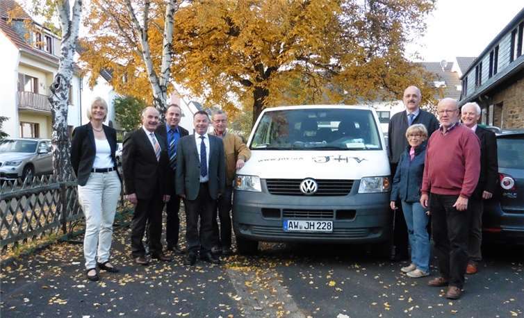 Petra Rademacher, Richard Horn, Johannes Bell, Friedhelm Münch, Bernd Kriechel, Hans-Josef Marx, Barbara Tumbrink, Reinhold Hermann und Jochen Seifert (v.li.). privat