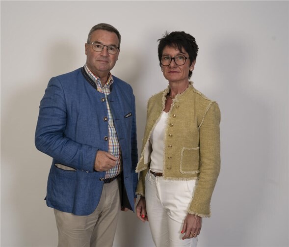 Petra Schneider MdL, Horst Gies MdL (CDU). Foto: privat