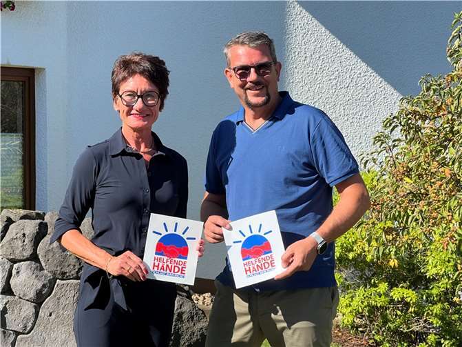 Petra Schneider traf sich mit dem Vorsitzenden des KFV, Alexander Krahe.  Foto: Büro Petra Schneider