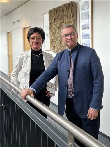 Petra Schneider und Horst Gies . Foto: H. Gies