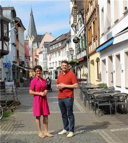 Petra Schneider und Jan Ritter.  Foto: Sabine Löhndorf
