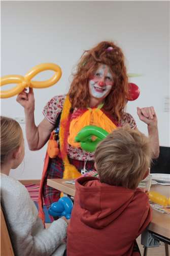 Petra Woyk, Clownin aus Andernach. Foto: privat