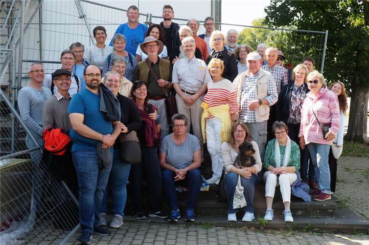 Pfaffendorfer Höhe: Geschichte lebendig vermittelt mit Anekdoten und Details. Foto: Margret Wonneberger