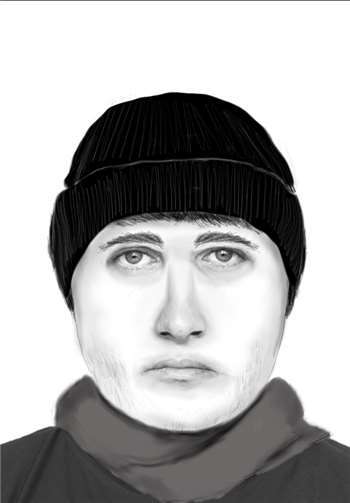 Phantombild des Täters. privat