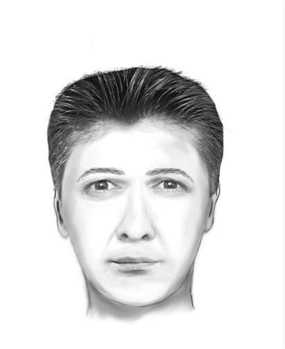 Phantombild des einen Täters: Ca. 30 bis 35 Jahre alt, 1,75 bis 1,80 Meter groß, normale Statur, kein Bart, keine Brille, kurze Haare, mitteleuropäisches Aussehen.Grafik: Polizeipräsidium Koblenz