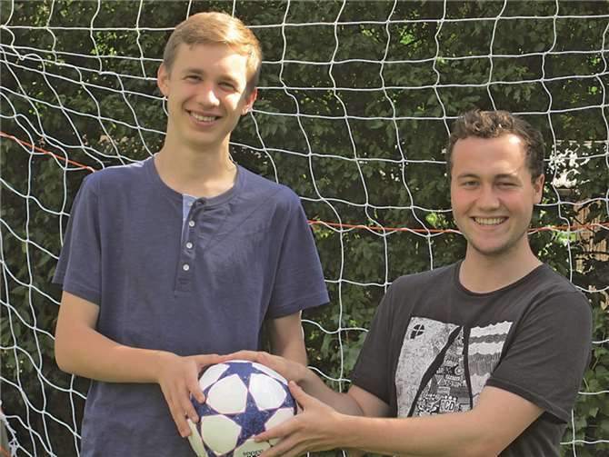 Philipp Müller und David Weber suchen noch Bambinis.privat