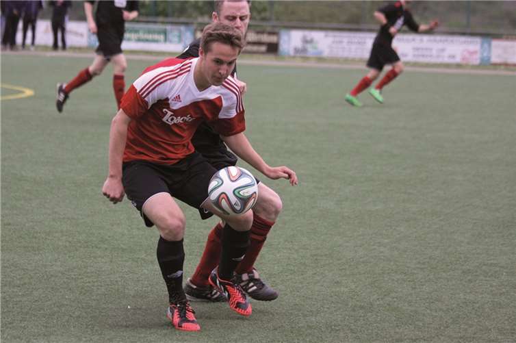 Philipp Reffgen wieder Mal einen Schritt schneller am Ball.privat