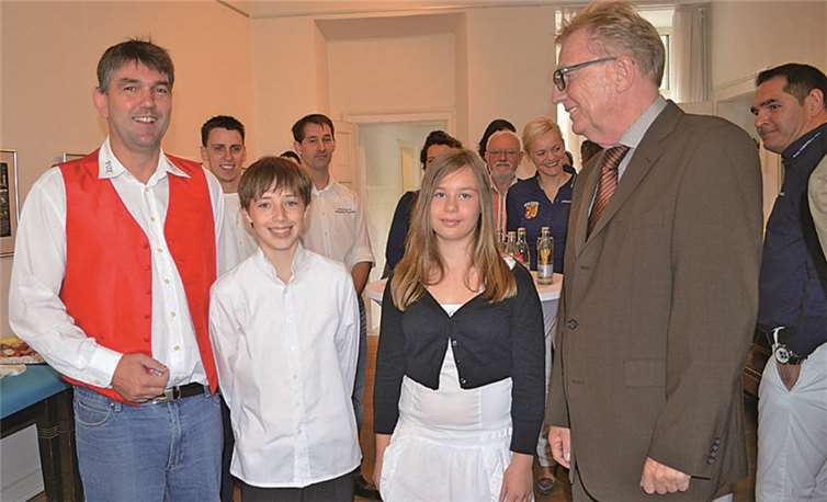 Pia Pöpping und Matthias Profitlich sind das Wölle-Kinderprinzenpaar.  AB