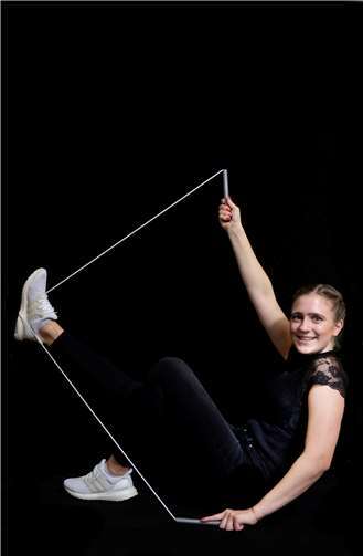 Pia Wöhner, Weltmeisterin im Rope Skipping. Foto: privat