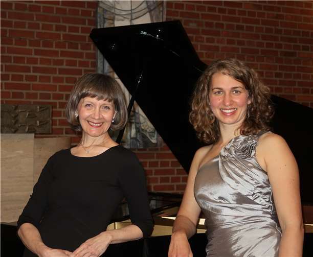 Pianistin Natalia Gamper und Mezzosopranistin Lydia Krüger. Foto: privat