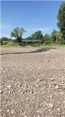 Vorschaubild Video: Niedriger Wasserstand im Mündungsbereich der Ahr