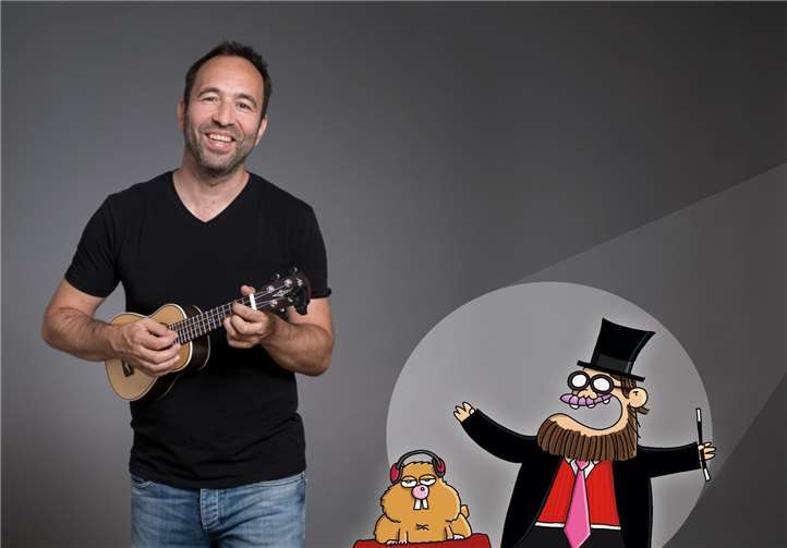 Piero Masztalerz ist ein vielfach prämierter Cartoonist.Foto: Sascha Moll