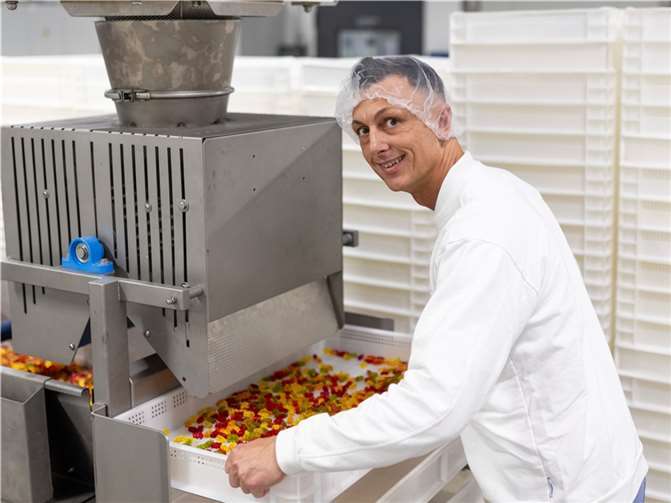 Pierre Block, Abteilungsleiter in der Verpackung.
