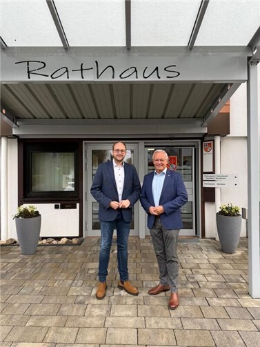 Pierre Fischer und Achim Hallerbach.  Foto: privat