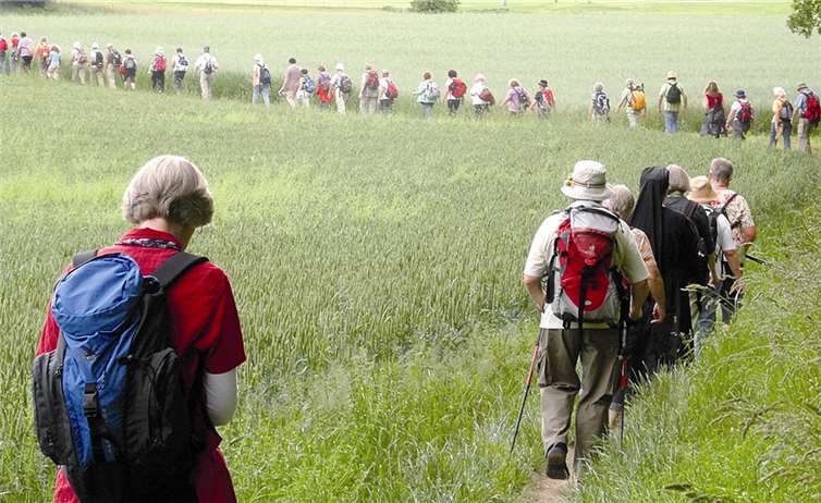 Pilgern ist in - von Bad Ems nach Schönstatt geht am 18. Mai der Pilgerweg.