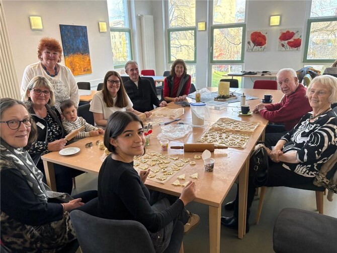 Plätzchenduft im Mehrgenerationenhaus.  Foto: Lea Weber