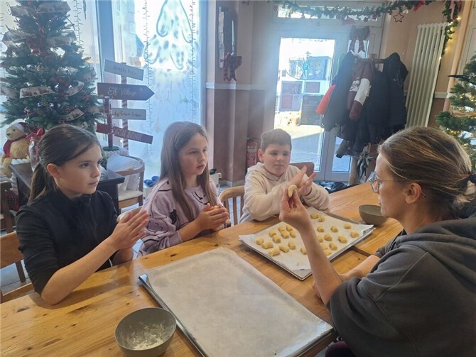 Plätzchenduft und Punschstimmung.