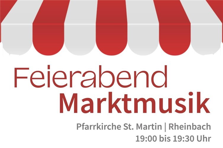 Plakat Feierabend-Marktmusik 07.05.2026