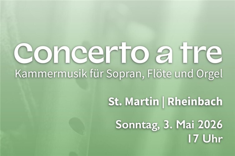 Plakat Kammerkonzert 03.05.2026