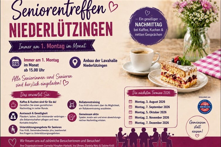 Plakat Seniorentreffen