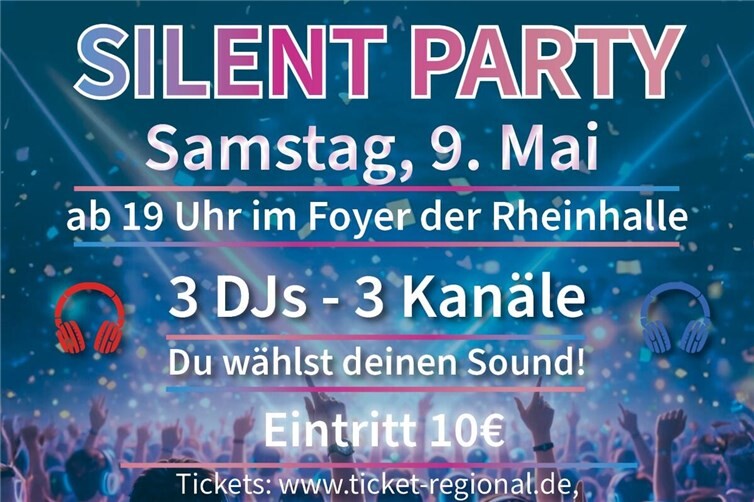 Plakat Silent Party.