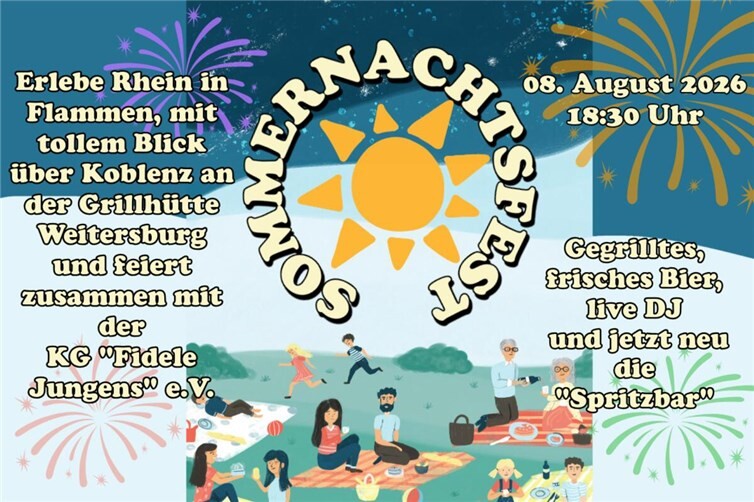 Plakat Sommernachtsfest