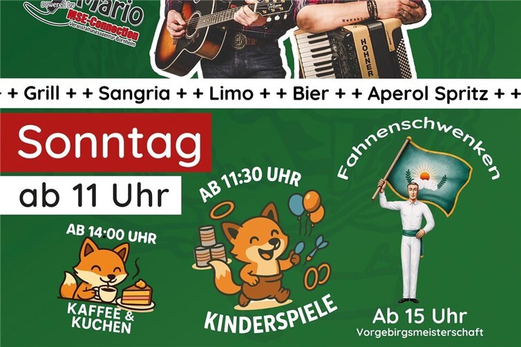 Plakat Sonntag