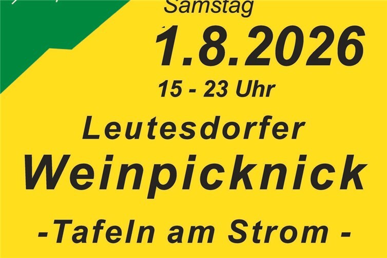 Plakat Weinpicknick 2026
