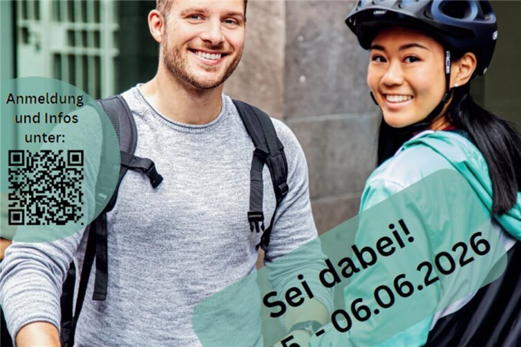 Plakat der Aktion „Stadtradeln 2026“