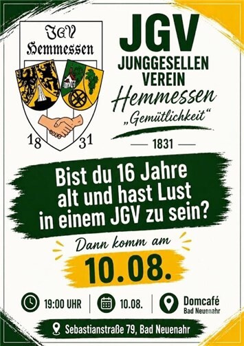 Plakat für alle Interessierten