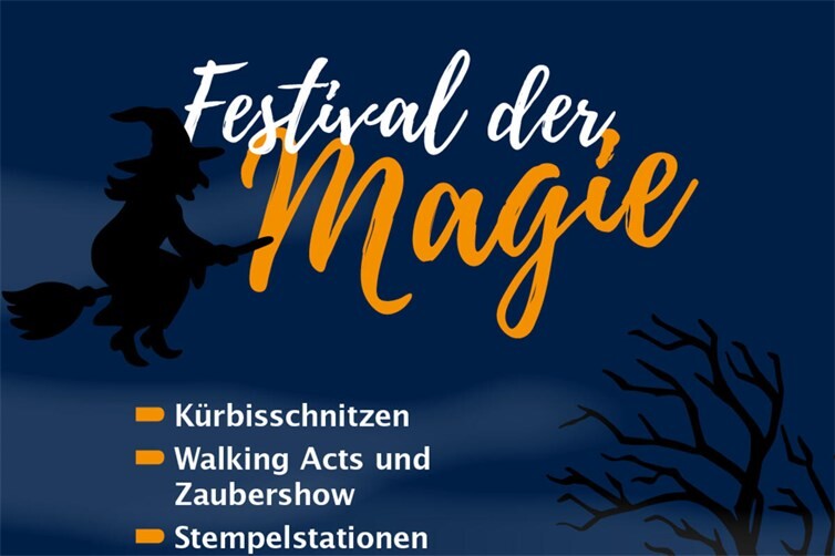 Plakat zum Festival der Magie.