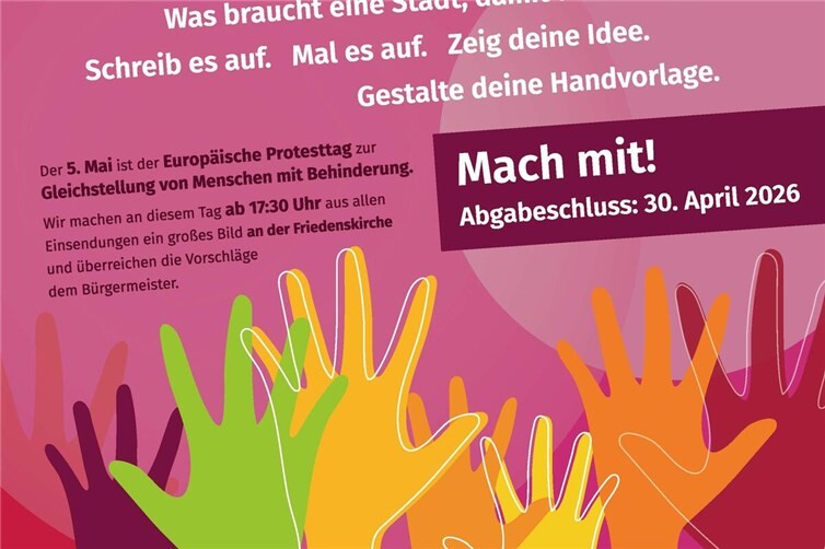 Plakataufruf zur Aktion am 5. Mai 2026