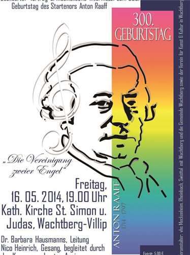 Plakette zu Ehren Raaffs an der Nepomukkapelle in Holzem. privat