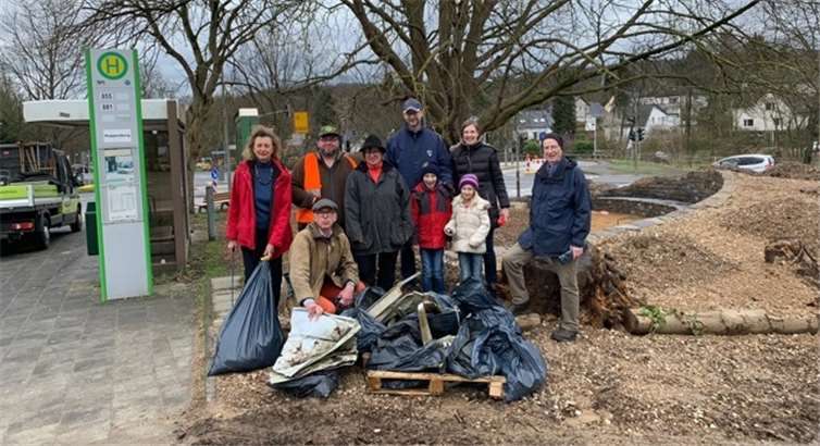 Plastik, Flaschen und sogar Profilbleche wurden von den Müllsammlern aus der Natur entfernt.Foto: privat
