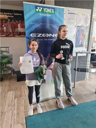 Platz 1 für Zoe Bleffert.  Foto: privat