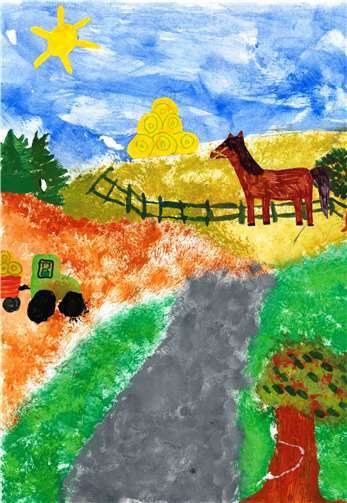 Platz 2: Pauline Wiesen, Grundschule Hambuch Gamlen, Klassenstufe 2.