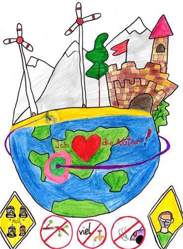 Platz 3: Maria Feil, Grundschule Laubach, Klassenstufe 4.